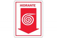 Placa de Sinalização para Hidrante