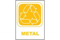 Placa de sinalização para Gestão Ambiental para Metal
