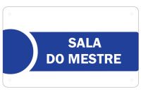 Placa de Sinalização para Sala do Mestre