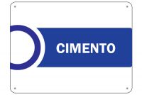 Placa para Identificação de Bloco - Cimento